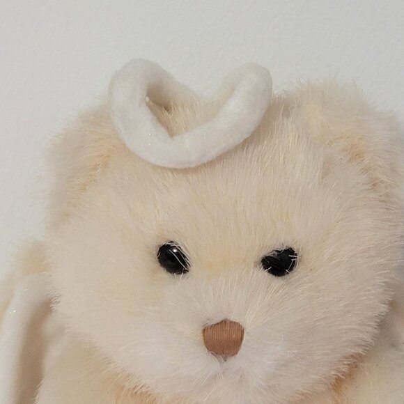 Vintage Ty 2003 Saint Angel Bear Plush Stuffed Animal Toy Polyester Collectible - Picture 2 of 13